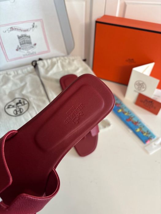 Papuci Hermes Noi , 100% Piele Naturală , Full Box, Mărimi 35/41 !!!