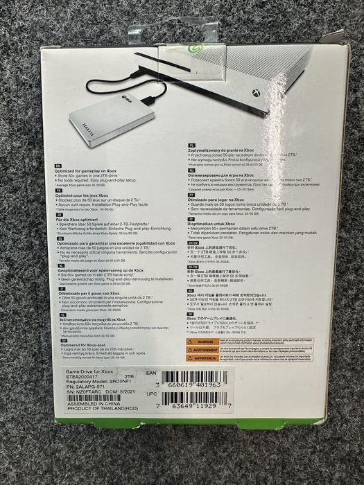 Vand HDD Extern Seagate Game Pass Edition 2TB, de 2.5 inchi, USB 3.0,