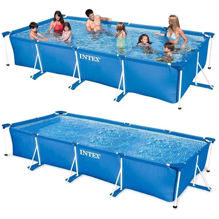 Каркасный Бассейн INTEX Rectangular Frame 4.50 X 2.20 X 0.84 М