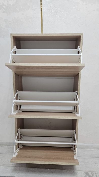 Обувница трехьярусная