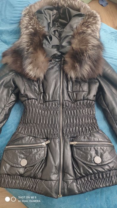 Куртка кожаная 46р