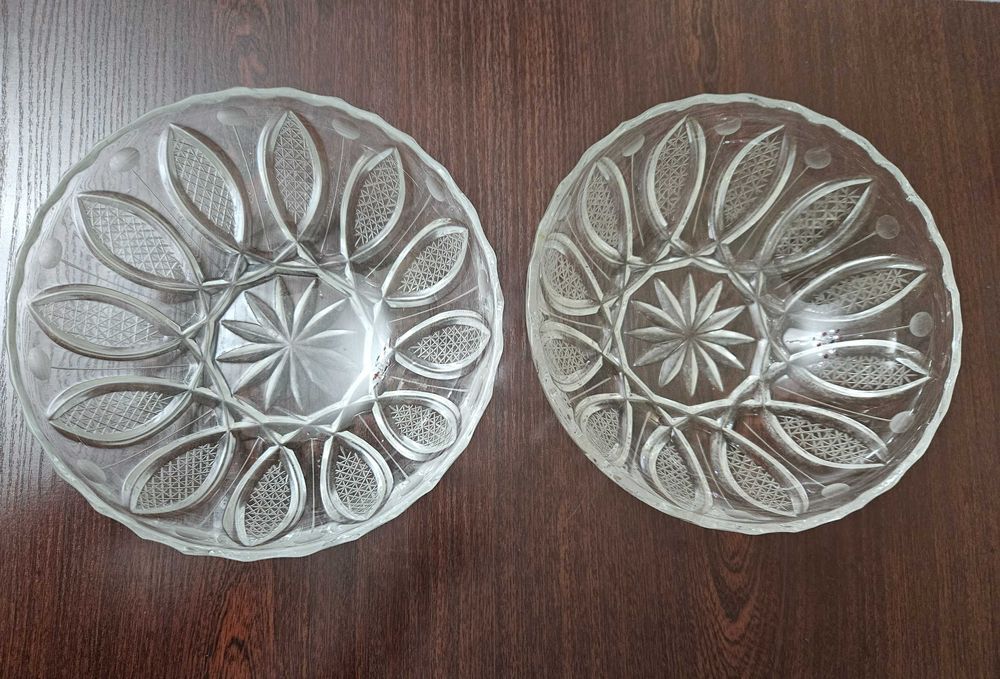 Хрустальные салатницы.