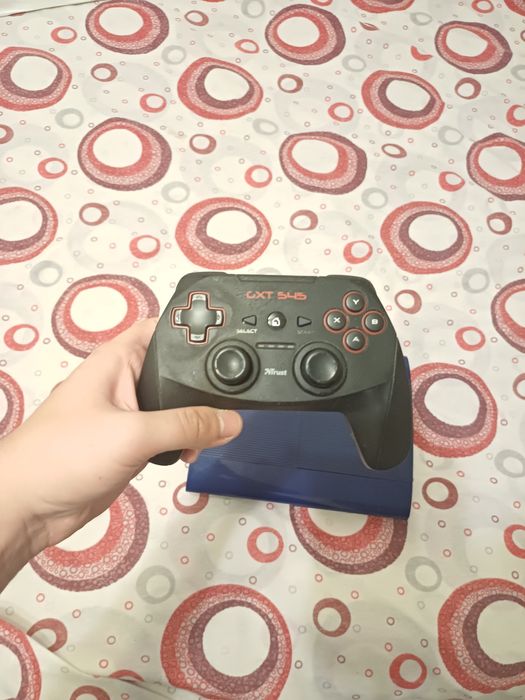 (Consola este Vândută)PlayStation 3 Super Slim Azurite Blue (Modat HEN) + 2 Controllere(Preț 300 lei)