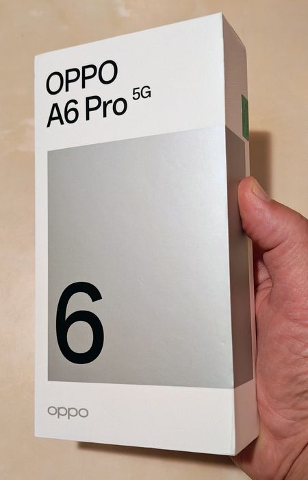 OPPO A6 Pro 5G Lunar Titanium 8/256 GB Dual Sim  nou la cutie !