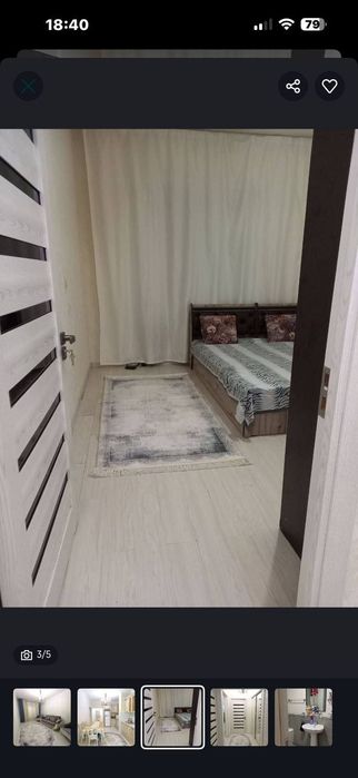 Срочно сотилади Сергели 6. 2/1/9 евро ремонт нарсалари колади мактаб б