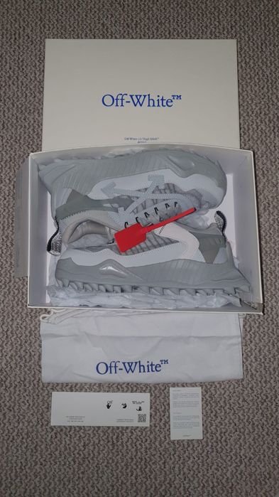 Off White Odsy 1000 Light Grey 42