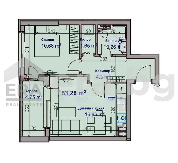 Двустаен апартамент в нова сграда с Акт 14 в кв.Младост