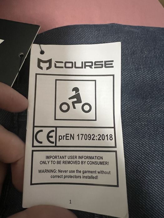 Дънки за мотоциклет Course Ripped 32/30