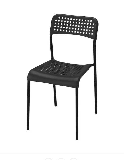 scaune ikea albe si negre