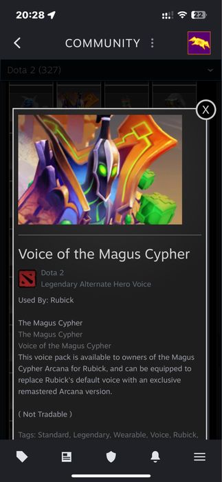 Продам аккаунт доты