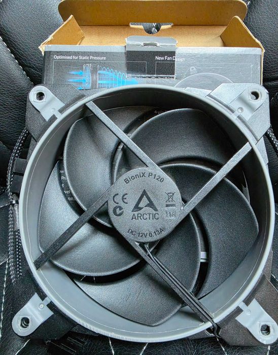 Ventilator Arctic BioniX P120, Grey