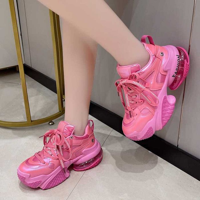 Розови дамски маратонки