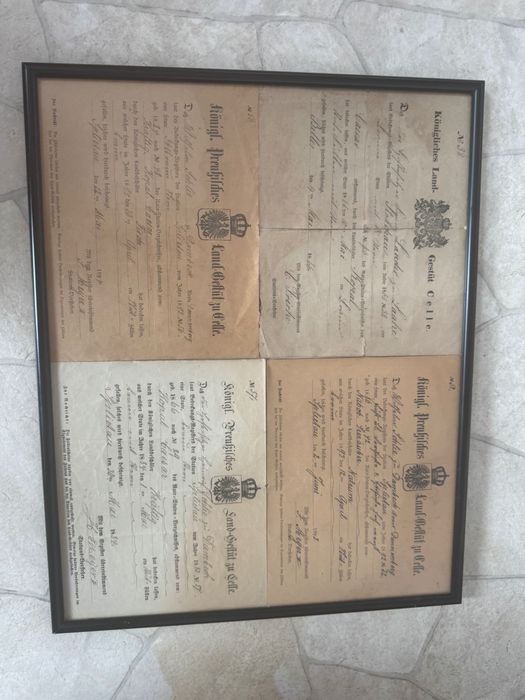 4 certificate regale vechii