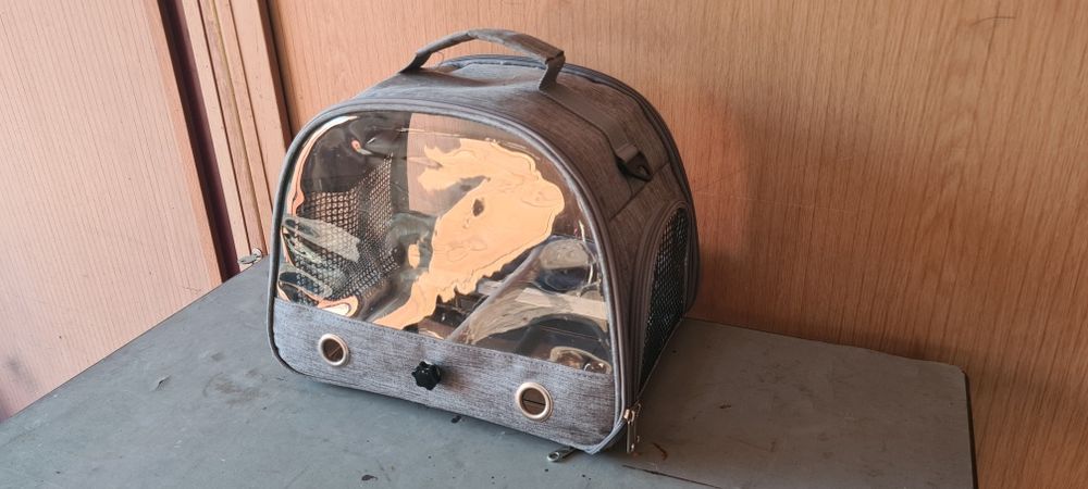 Geantă transport păsări / Transportor papagali / cuşcă portabilă