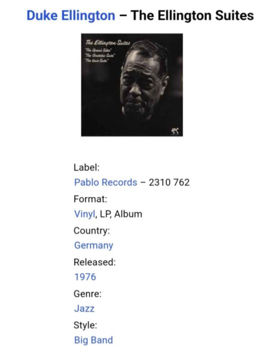 Предлагам ви една перфектна рядка и скъпа плоча.