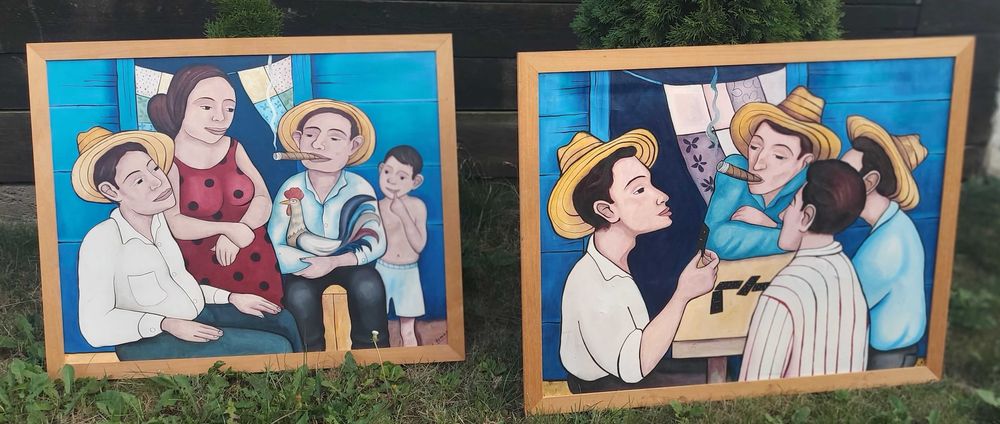 Tablouri Arta Cubaneza , Panza