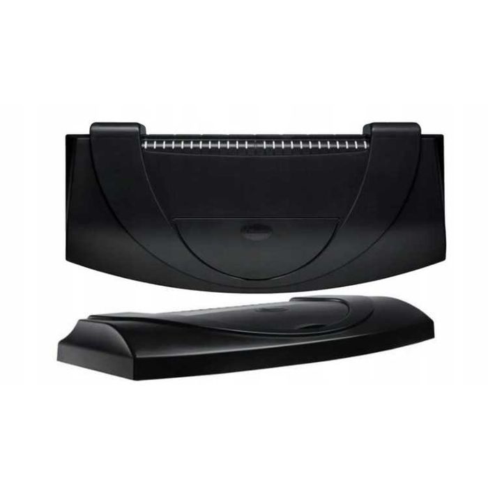 Capac acvariu 80x35cm LED NEGRU, curbat