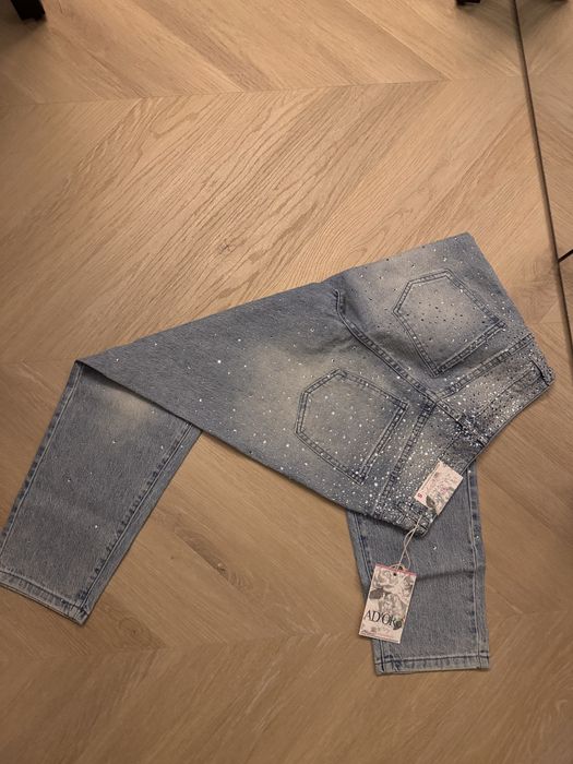 Дамски Дънки с камъни