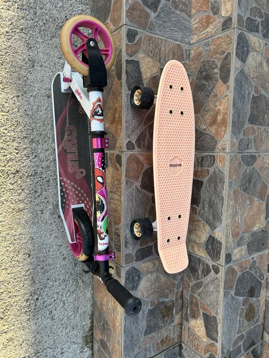 Trotineta CYGNUS 145 + Penny Board MOOVE copii