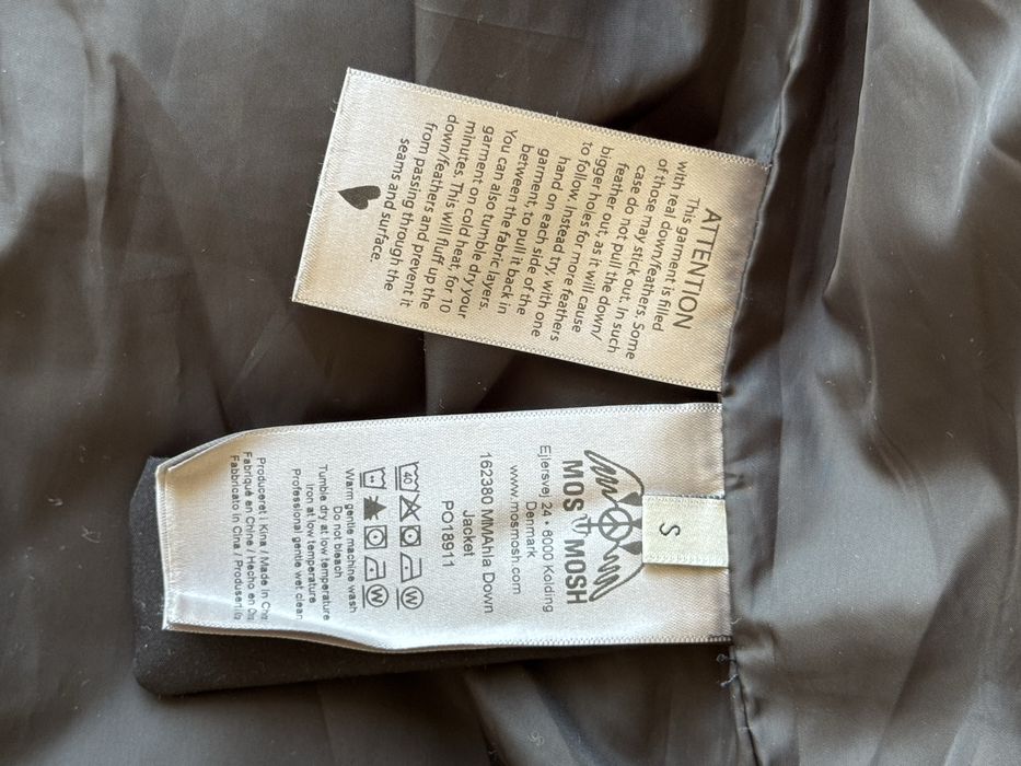 Зимно яке гъши пух С/М Mos Mosh