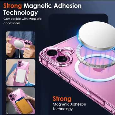 Husa iPhone 17 MagSafe Transparenta Luxury