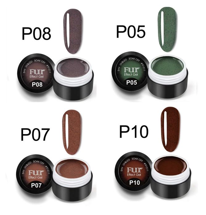 Venalisa единични бройки гел лак с ефект