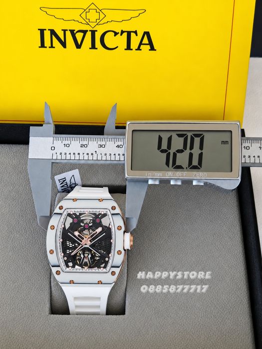 INVICTA Hyperion white/gold automatic 42 mm, Инвикта нов мъжки часовник