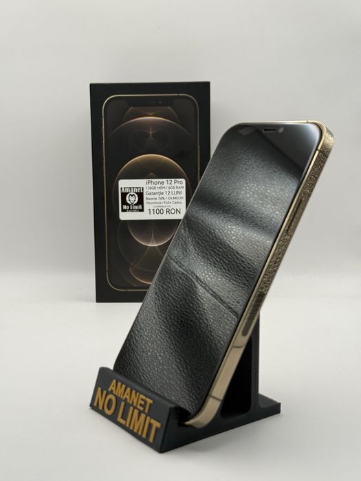 iPhone 12 Pro Gold 128GB CA NOU!!! Garantie 12 Luni , AMANET NO LIMIT.
