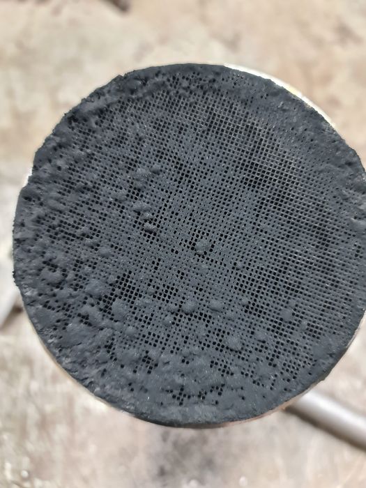 Удаление катализатора, Сварка глушителя