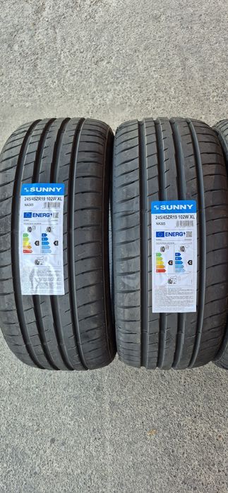 4 anvelope vara noi Sunny 245/45/19,dot 2025.Pretul este pe bucata.