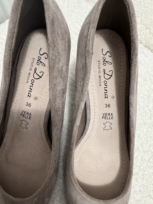 Pantofi piele, Benvenutti, marime 36