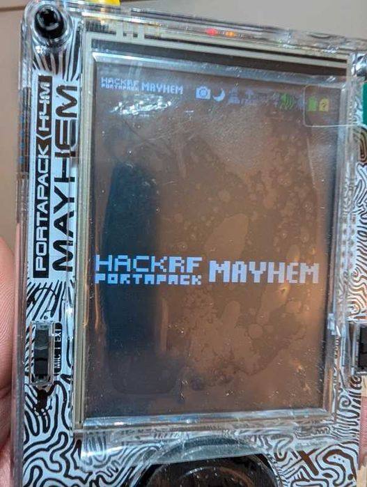HackRF One PortaPack H4M Mayhem Signature R10C With Mayhem Firmware
