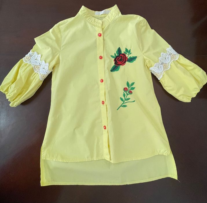 Детские платья, двойка, рубашка, блузка,дождевик