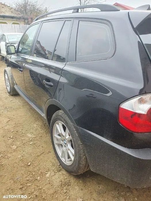 Dezmembrez Bmw X3 E83 an 2006 motor 2.0 150 cp cod 204D4 M47 cutie viteza manuala injector rampa injectoare turbina pompa inalta trager complet compresor clima ac alternator electromotor grup diferential fata spate Bmw seria 1 116 118 120 E90 E91 318 320