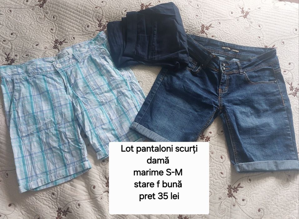 Pantaloni dama scurti