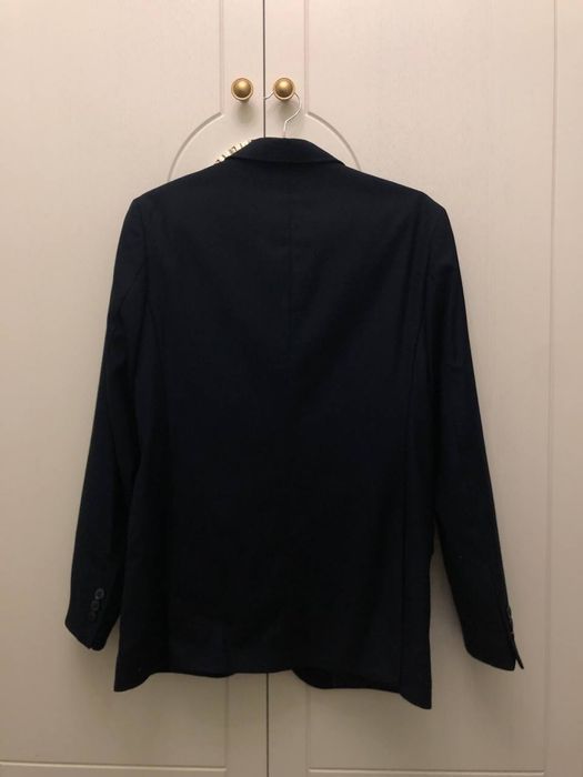 Синий пиджак для школьника