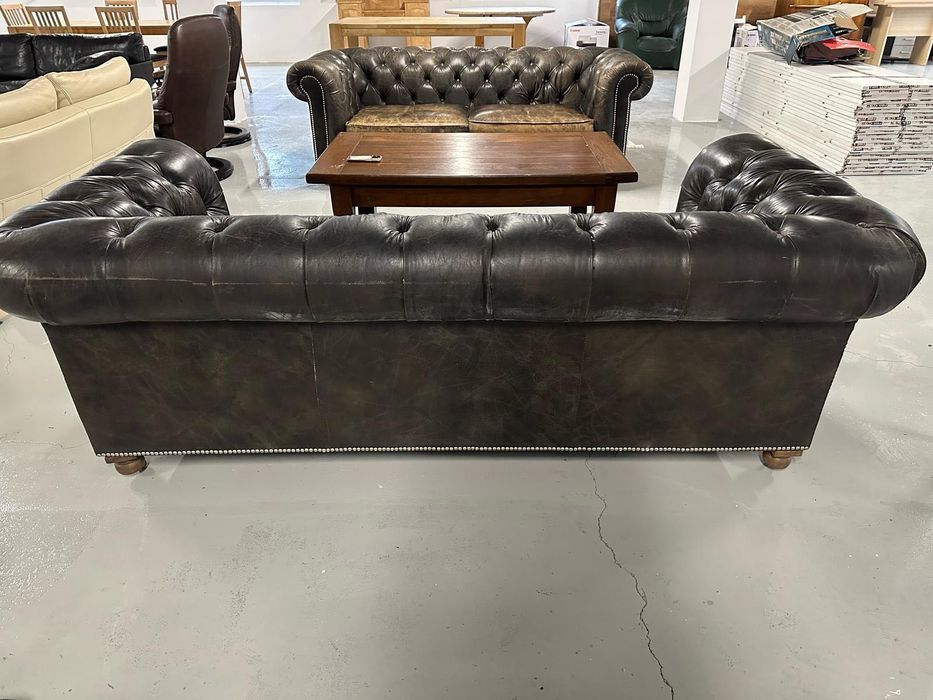 Честърфилд кожени дивани