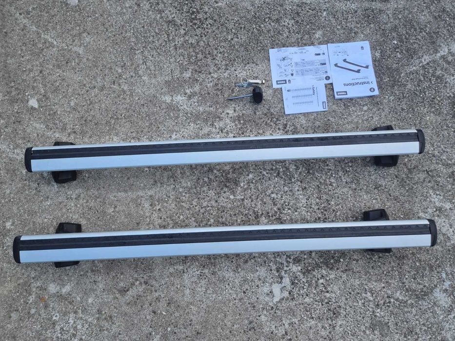 Bare auto transversale Thule Evo WingBar cu KIT prindere Thule Evo Flush Rail 710600 - KIA xCeed
