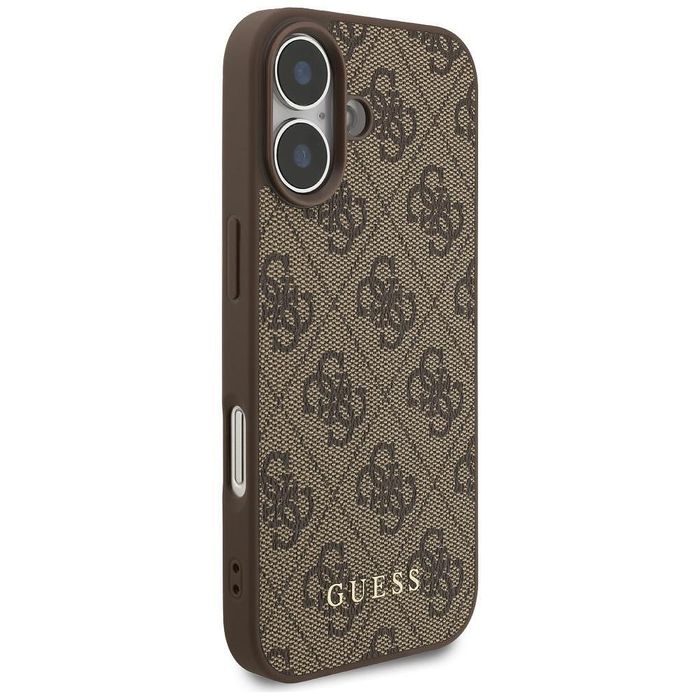 Guess 4g classic case for iphone 17 brown