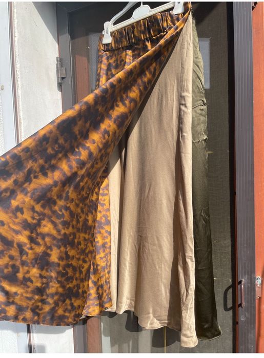 Fusta mătase naturală