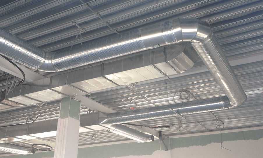 Монтаж систем вентиляции, чиллеров и осушителей. Климат под ключ!