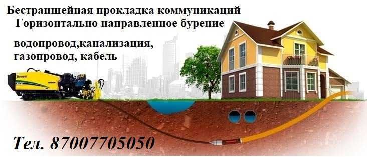 Горизонтальное бурение. Прокол под дорогой. ГНБ .