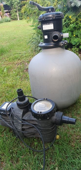 Filtru cu nisip și pompa
