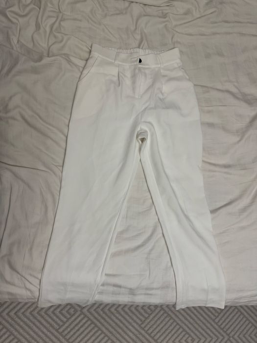 Белые брюки 44 размер