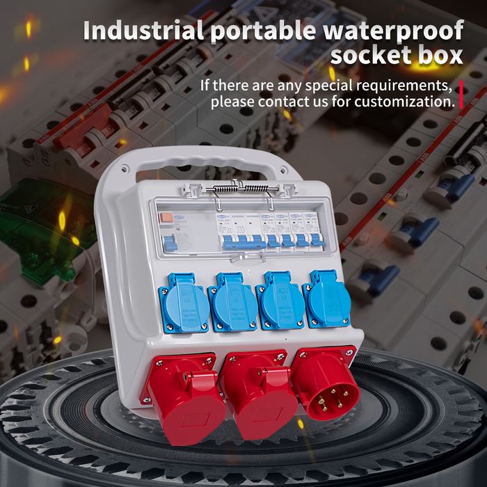 Индустриално водоустойчиво преносимо табло