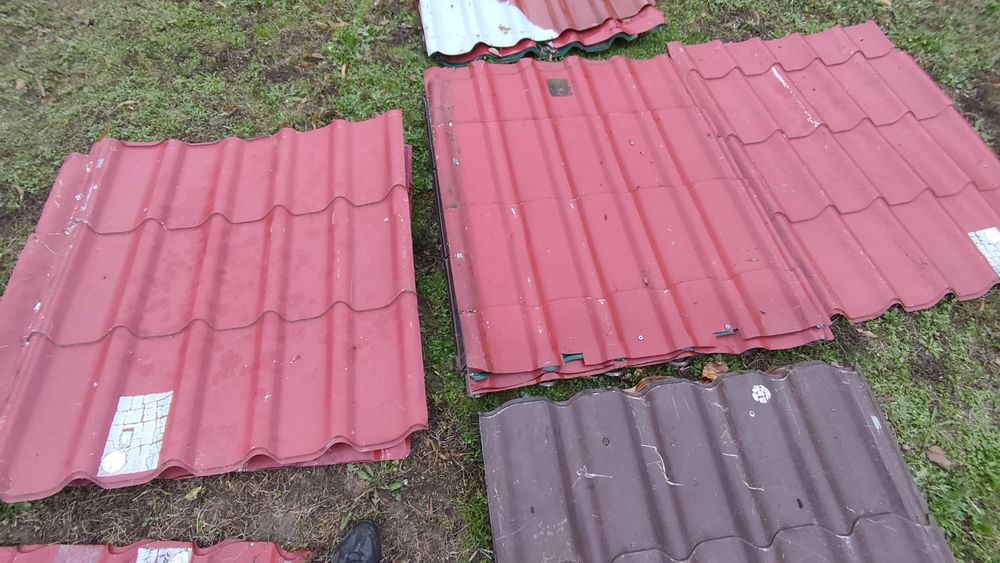 Tigla metalica utilizata