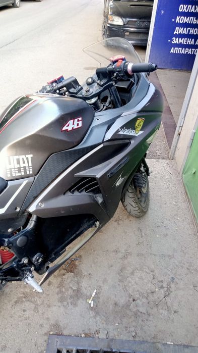 Электро мотоцикл Kawasaki ninja