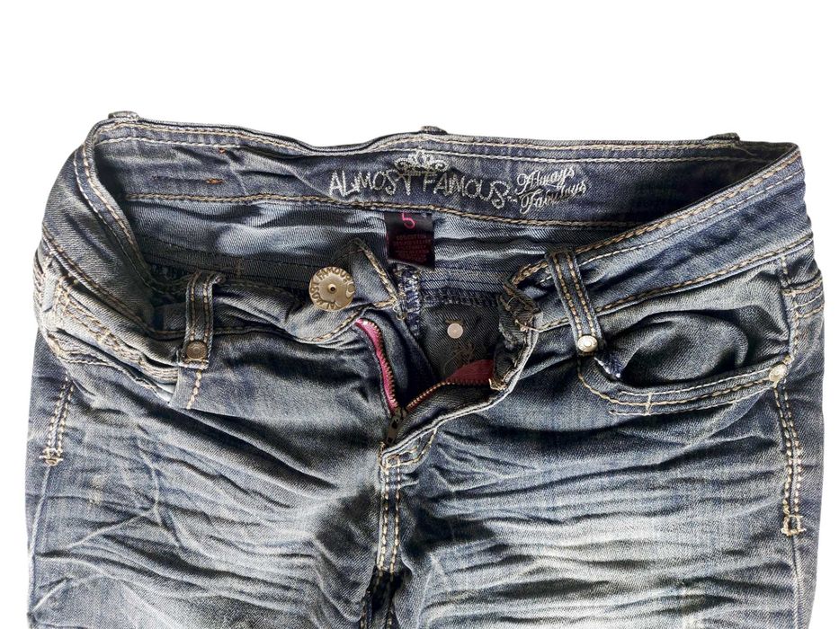 Blugi skinny Almost Famous marimea XS / 34 noi strasuri fete tineret