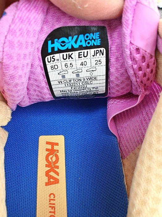 Adidași Hoka Clifton 9 Wide originali cool top confort