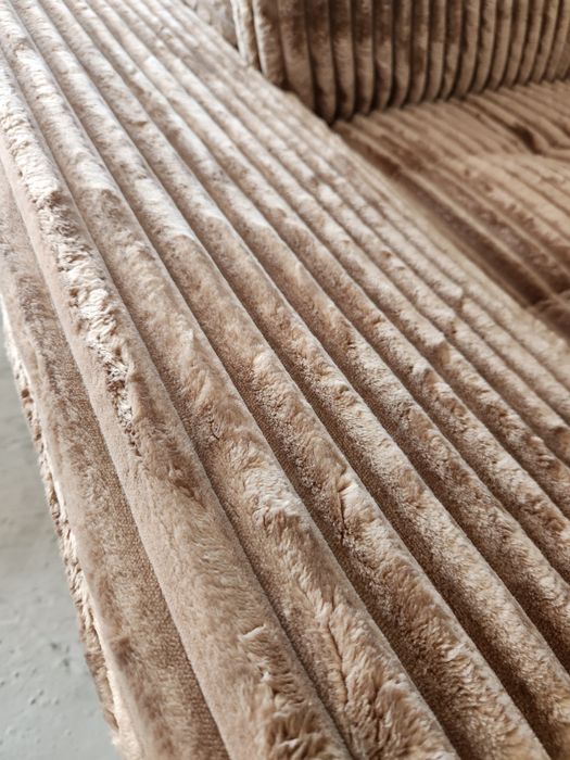 NOU Coltar U, extensibil, 330cm, cappuccino